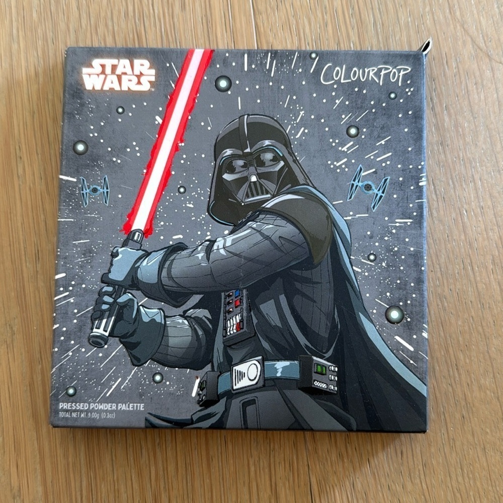 Colourpop Star Wars Darth Vader eyeshadow palette